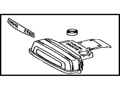 Toyota 11304-46060 Cover,  Sub-Assy,  Timing Belt,  NO.3
