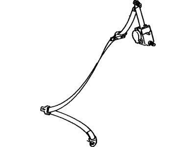 Toyota Supra Seat Belt - 73370-14182-C0