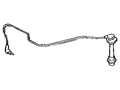 Toyota 90919-15328 Cord,  Spark Plug Resistive,  NO.4