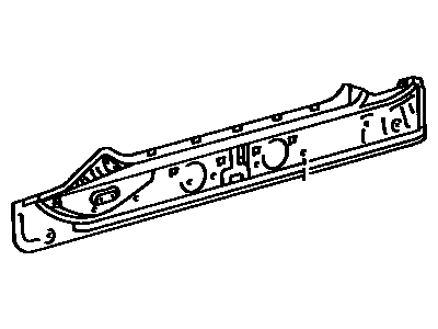 Toyota 57401-14250 Floor Side Rail
