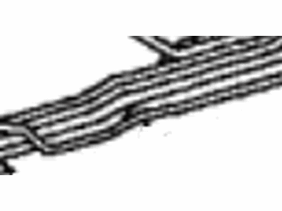 Toyota 25706-46050 Pipe Sub-Assy,  Vacuum Transmitting,  NO.1