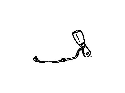 Toyota 73230-14490-C0 Buckle, Front