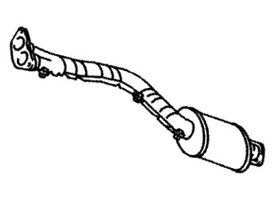 Toyota Supra Catalytic Converter - 17410-46210
