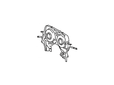 Toyota 11325-46030 Cover,  Timing Belt,  NO.4