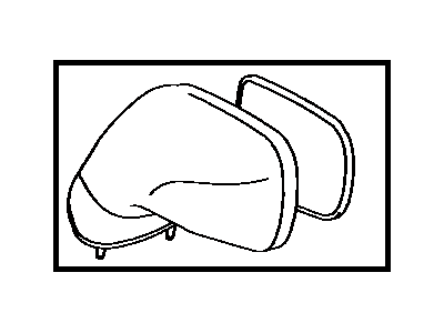 Toyota Supra Car Mirror - 87910-1B131-A0