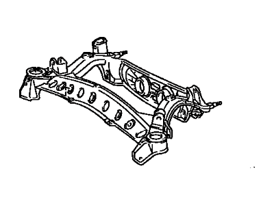 Toyota 51206-14100 Member Sub-Assy,  Rear Suspension