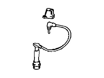 Toyota 90919-15325 Cord,  Spark Plug Resistive,  NO.1
