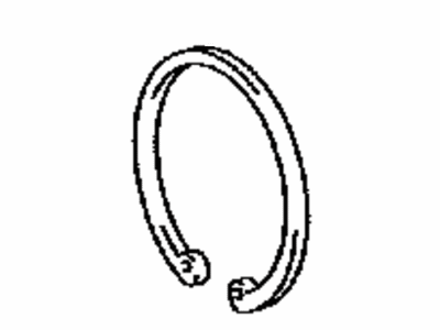 Toyota 90521-66006 Ring,  Hole Snap (For ATM Extension Housing)