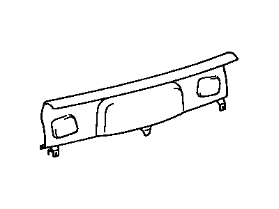 Toyota 64716-14162-C0 Rear Trim Panel