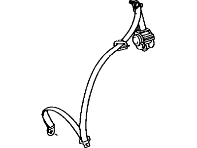 Toyota Supra Seat Belt - 73360-14302-C0