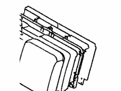 Toyota 71880-14031-C1 Seat Back Panel