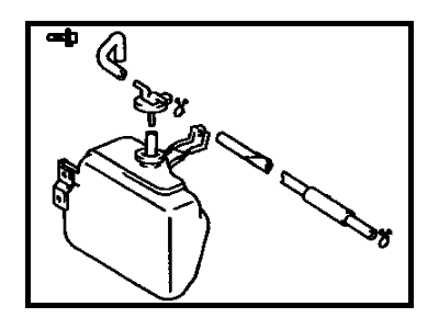 Toyota Supra Coolant Reservoir - 16470-46120