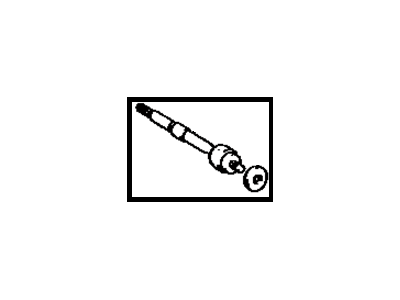 Toyota 45503-59015 End Sub-Assy,  Steering Rack,  NO.1