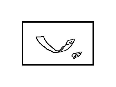 Toyota 16702-46010 Lower Extension
