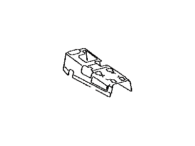 Toyota 58621-52010 Silencer, Center Console