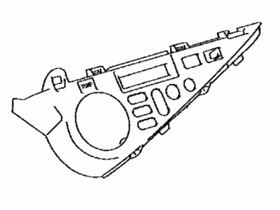 55902-52240 Toyota Panel Sub-Assembly, Air Conditioner Illustration 1 of 1