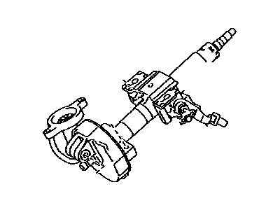 Toyota 4520A-02280 Column Sub-Assy,  Electric Power Steering