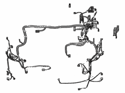 Toyota 82111-5CP23 Wire,  Engine Room Main