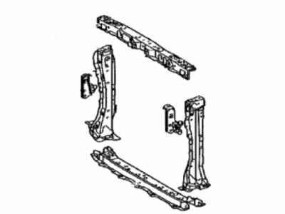 Toyota 53210-52913 Support Assy,  Radiator