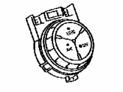 55925-52010 Toyota Knob, Heater Control Lever Illustration 1 of 1