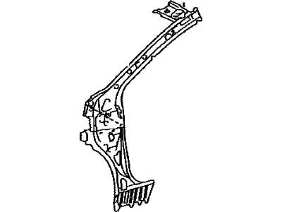 Toyota 61024-52190 Pillar Sub-Assembly, Front Body, Inner Driver Side