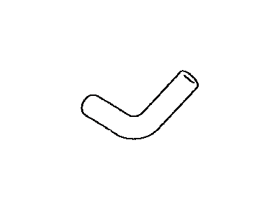 Toyota Tercel Coolant Reservoir Hose - 16262-10040