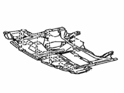 Toyota 51451-52030 Cover,  Engine Under,  Center