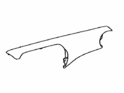 Toyota 55470-52090-C2 Garnish,  Instrument Cluster Finish Panel
