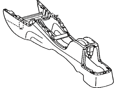 Toyota 58911-52210-C0 Box, Rear Console
