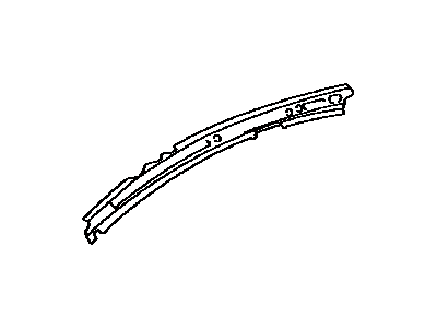 Toyota 61244-14020 Rail Sub-Assembly, Roof Side, Inner Rear Driver Side
