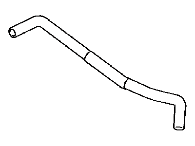 Toyota 16282-21030 Hose,  Water By-Pass,  NO.5