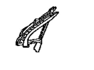 Toyota 68215-52030 Weatherstrip,  Front Door Fix Window,  RH
