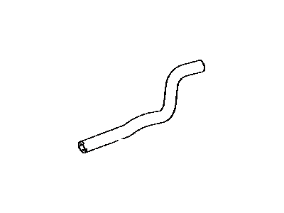 Toyota 87209-60D00 Hose Sub-Assembly, Water 87209-60D00 Toyota Hose Sub-Assembly, Water Illustration 1 of 1