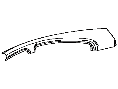 Toyota 61214-52210 Rail,  Roof Side,  Outer NO.2 LH