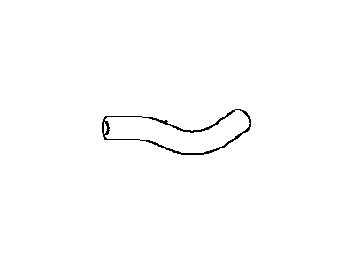 Toyota 16572-21070 Hose,  Radiator,  NO.2