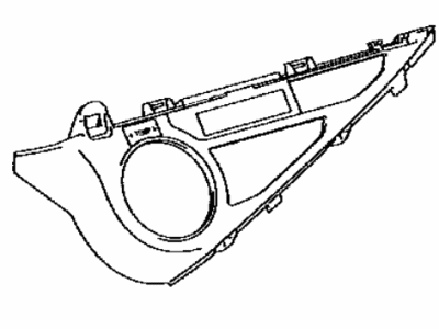 Toyota 55902-52330 Panel Sub-Assy,  Air Conditioner