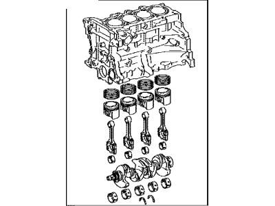 Toyota 11400-21430 Short Block