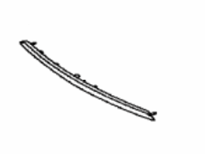 Toyota 53121-52240 Moulding,  Radiator Grille,  No.1