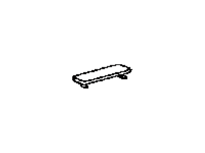 Scion 58569-52021-C0 Cover,  Front Floor Caution Plate