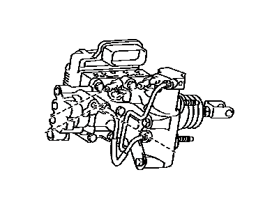 Toyota 47050-52331 Brake Booster Assy,  W/Master Cylinder