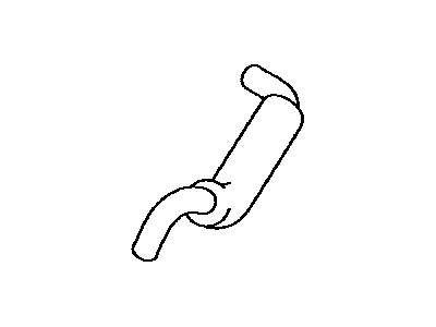 Toyota 12261-21101 Hose,  Ventilation