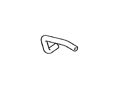 Toyota 16267-21100 Hose,  Water By-Pass,  NO.3