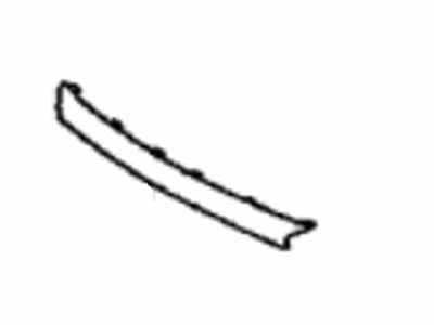 Toyota 53128-52020 Moulding,  Radiator Grille,  No.8