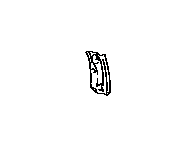 Toyota 61621-13010 Gutter