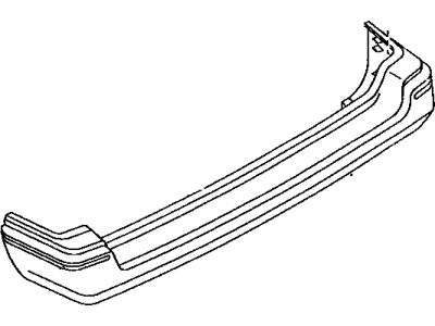 1992 Toyota Corolla Bumper - 52159-12730