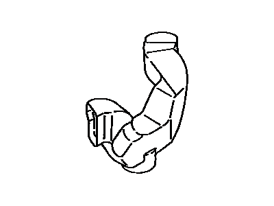 1992 Toyota Corolla Air Intake Coupling - 17882-16100