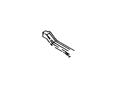 Toyota 57161-12912 Lower Tie Bar
