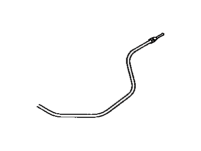 Toyota Corolla Hood Cable - 53630-12310