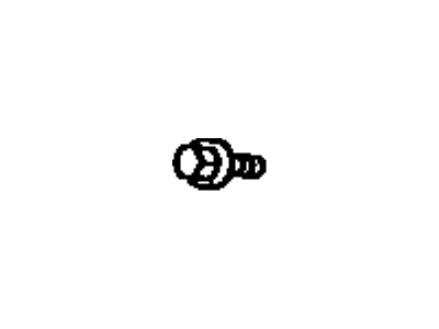 Toyota 90119-06351 Bolt, With Washer