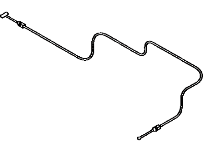 Toyota 64607-12340 Release Cable